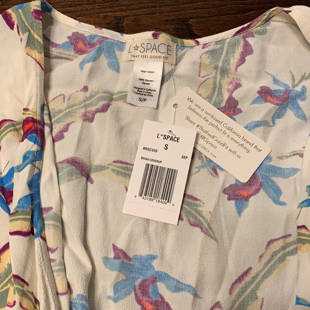 NWT L Space Brisa Kimono Dress Coverup - Picture 7 of 9